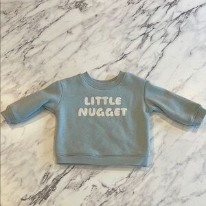 Little Nugget Kids Blue Sweatshirt